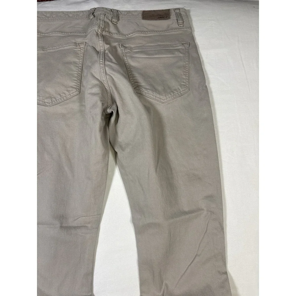 johnnie-O Hugo 5-Pocket Performance Pants Light Khaki Tan 34 x 32 ProModal